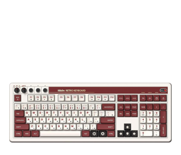 8BitDo 108 Mechanical Keyboard Fami Ed. RET00493 - 1353351 - zdjęcie 2